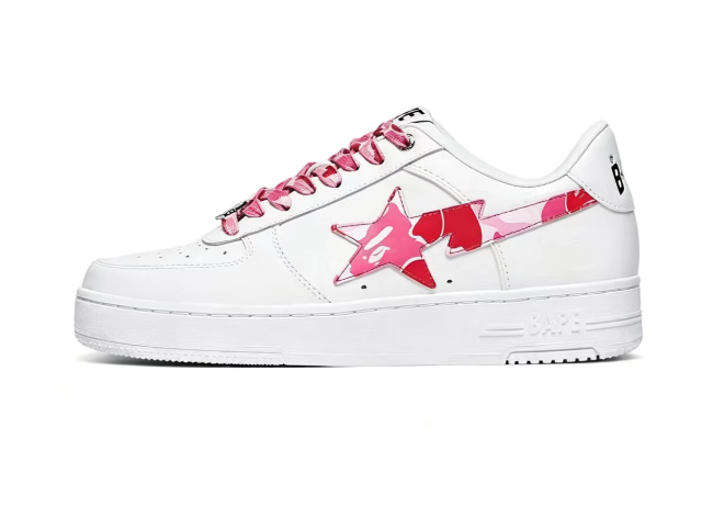 BAPE STA Camo Star Low-Top Sneakers | Four Colorways