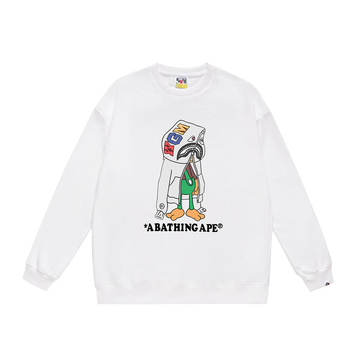 BAPE Ape Head Crewneck Sweatshirt