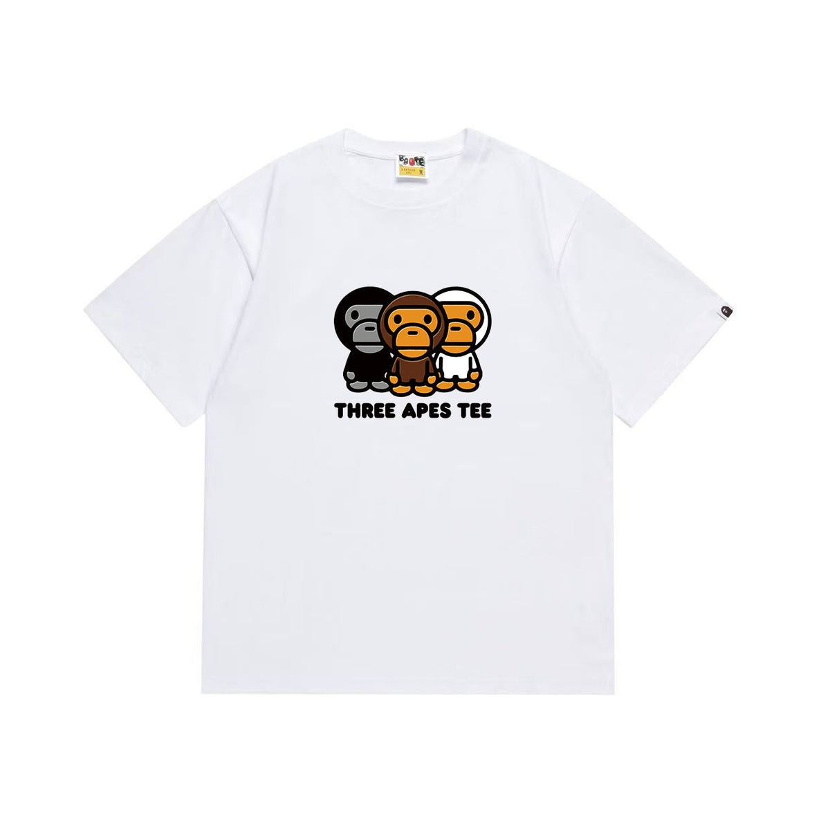 BAPE Three Apes Character Graphic T-Shirt