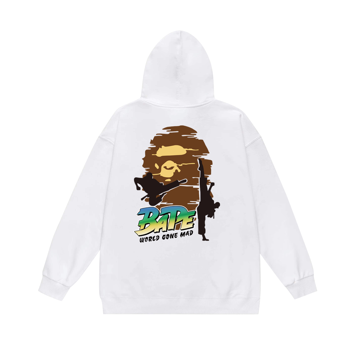 BAPE Breakdance Ape Head Graphic Pullover Hoodie