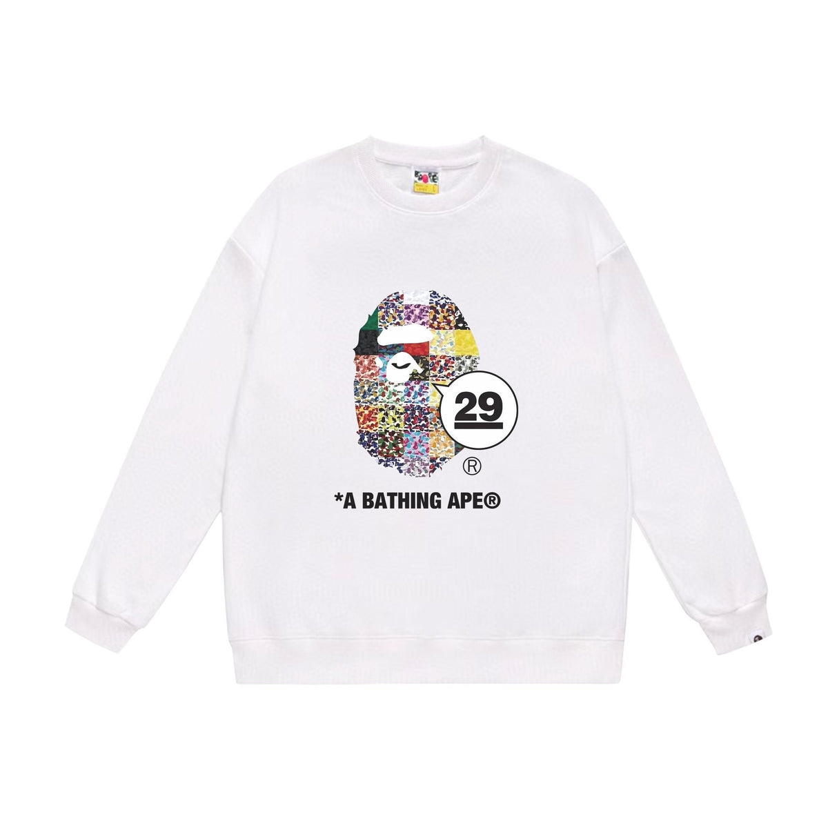 BAPE Ape Head Crewneck Sweatshirt