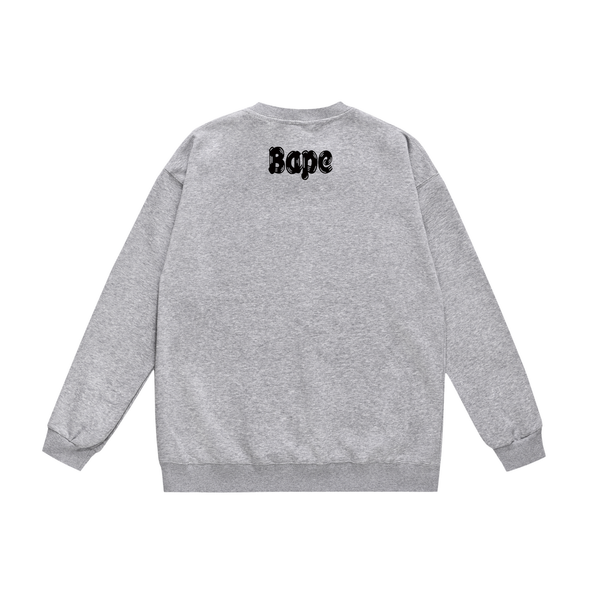 BAPE Sketch-Style College Logo Crew-Neck Sweatshirt