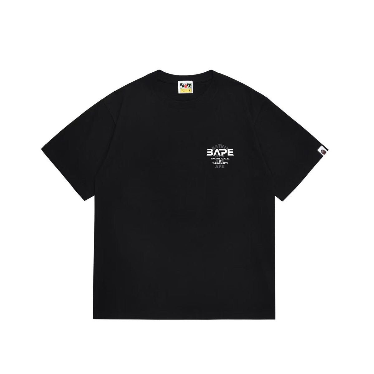 BAPE Space Ape Head Back Graphic T-Shirt