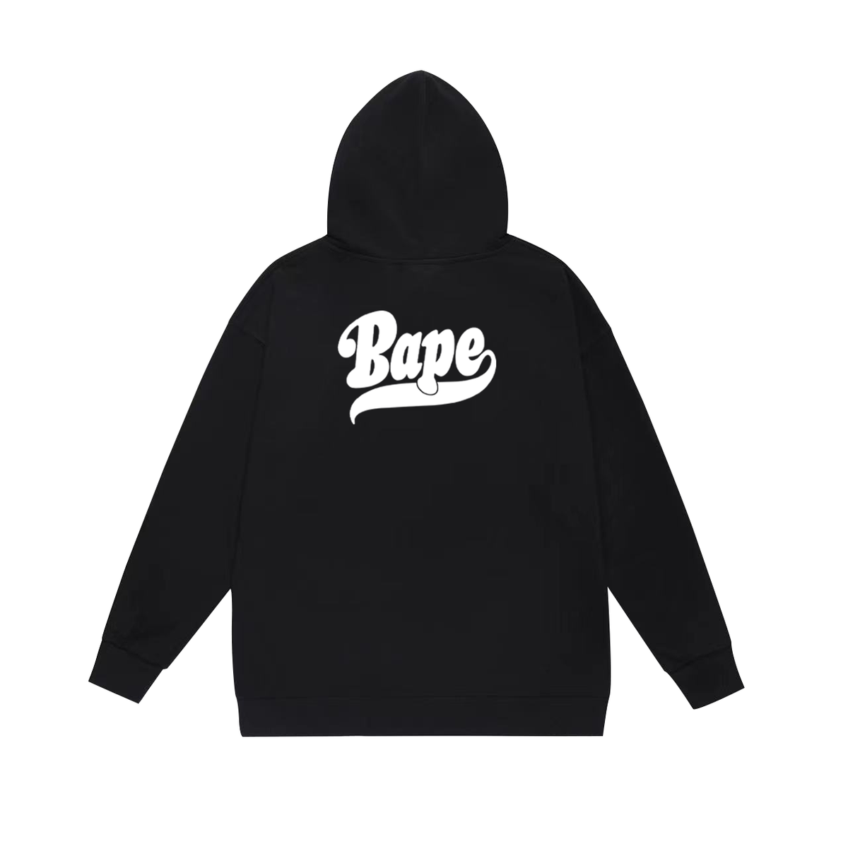BAPE Busy Works Circle Logo Pullover Hoodie