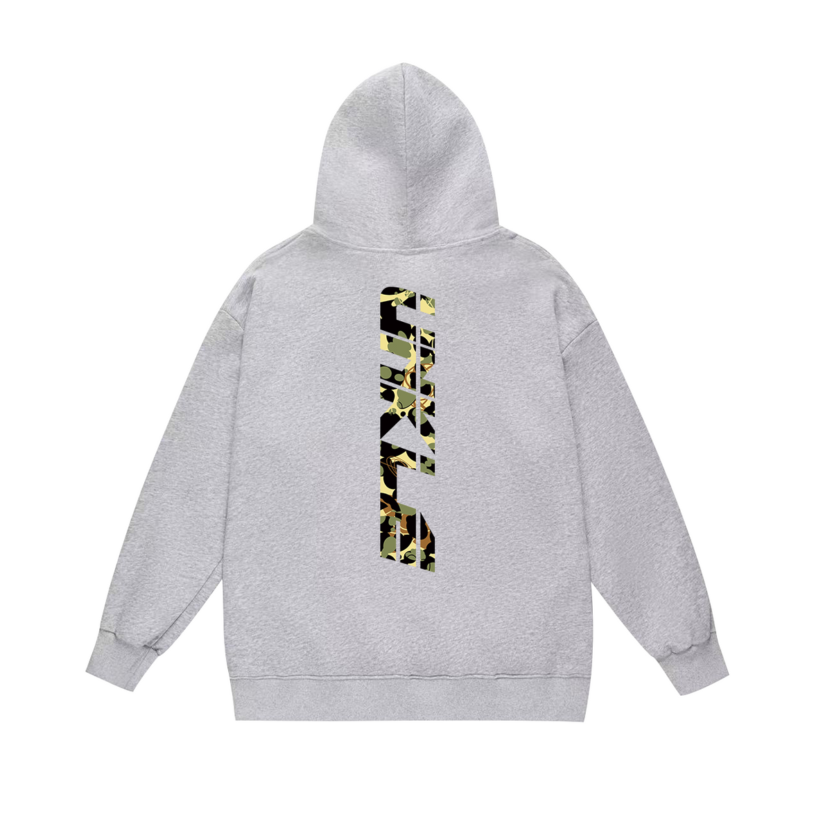BAPE Original Headz Abstract Camo Pullover Hoodie