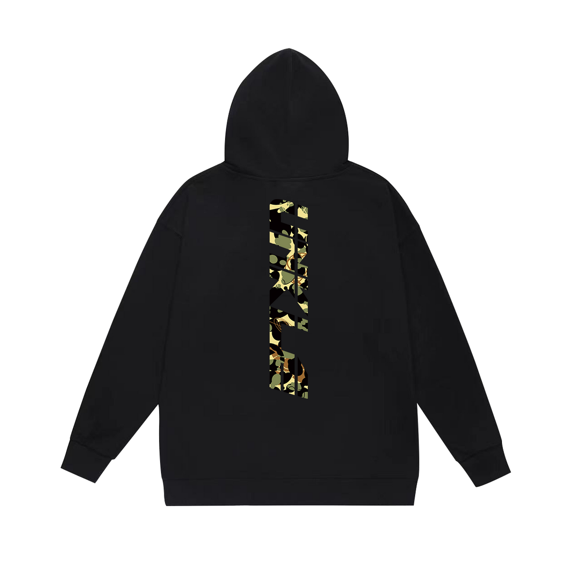 BAPE Original Headz Abstract Camo Pullover Hoodie