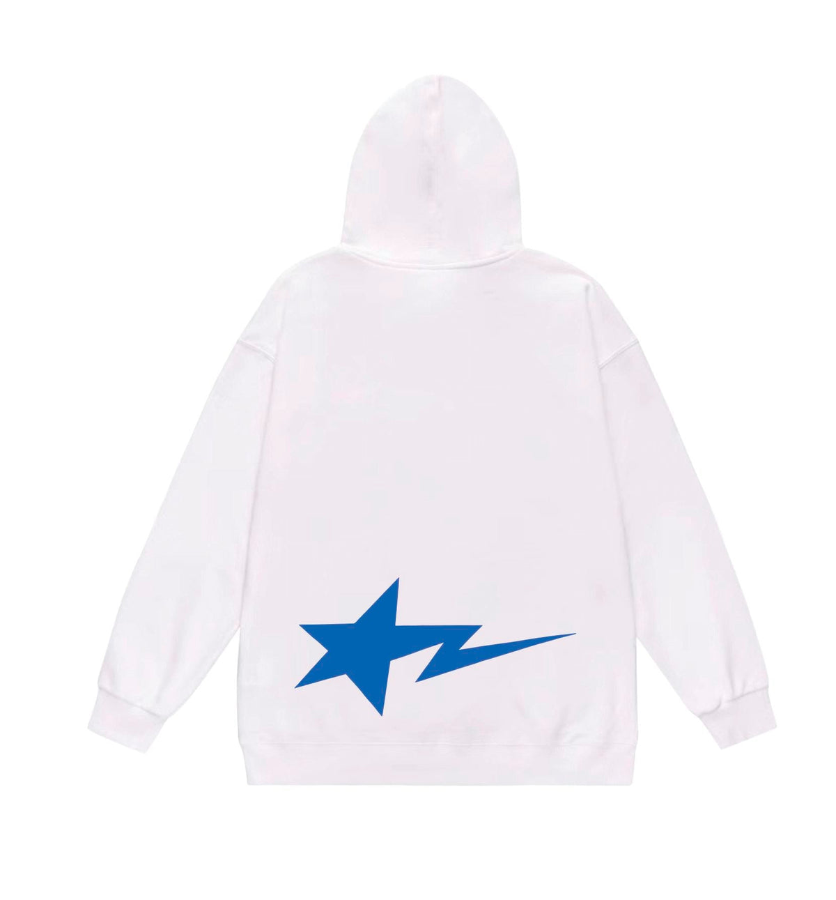 BAPE World Gone Mad Logo & Shooting Star Pullover Hoodie