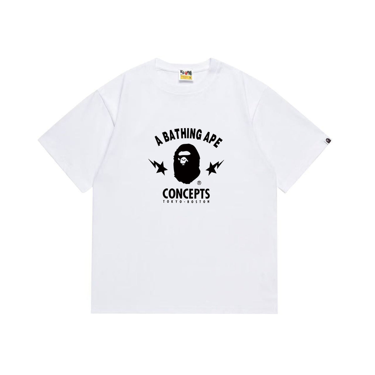 BAPE Ape Head & Star Graphic T-Shirt | Concepts Lettering