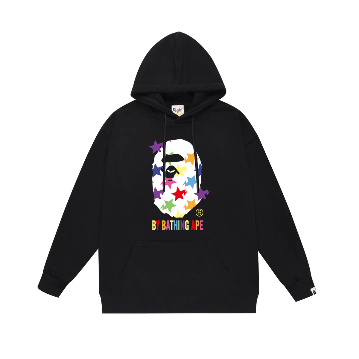 BAPE Multicolor Star Ape Head Graphic Pullover Hoodie