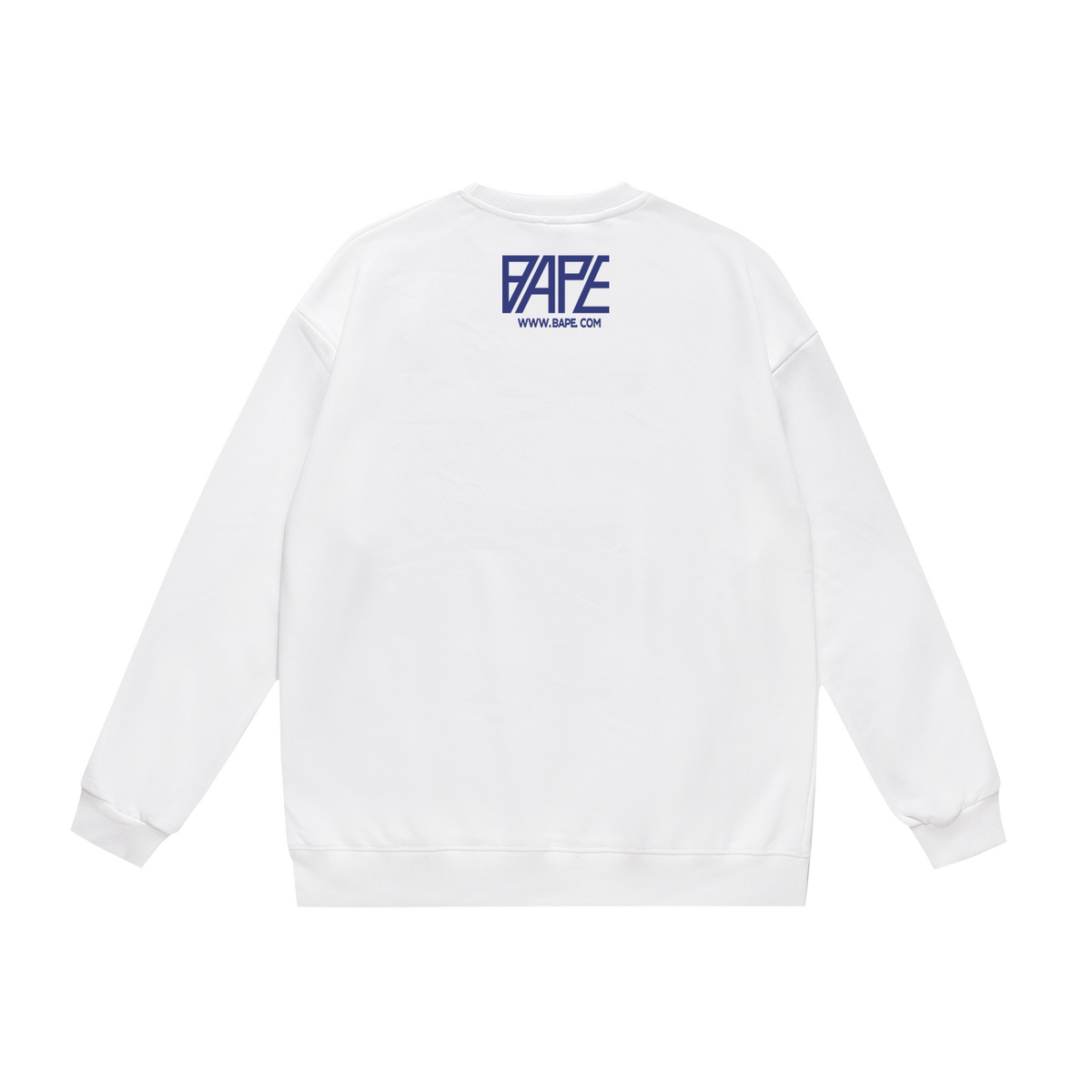 BAPE Repeating Logo Ape Head Crew-Neck Sweatshirt