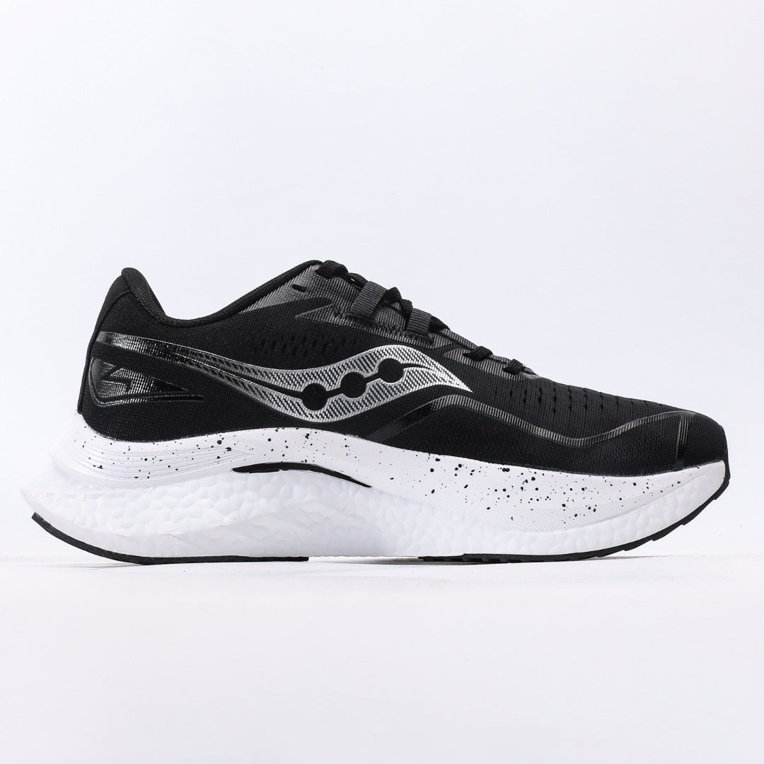 Saucony Endorphin Black & White Running Shoes