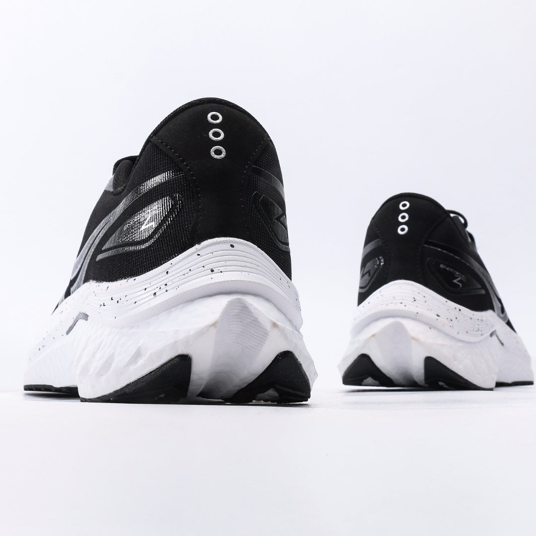 Saucony Endorphin Black & White Running Shoes
