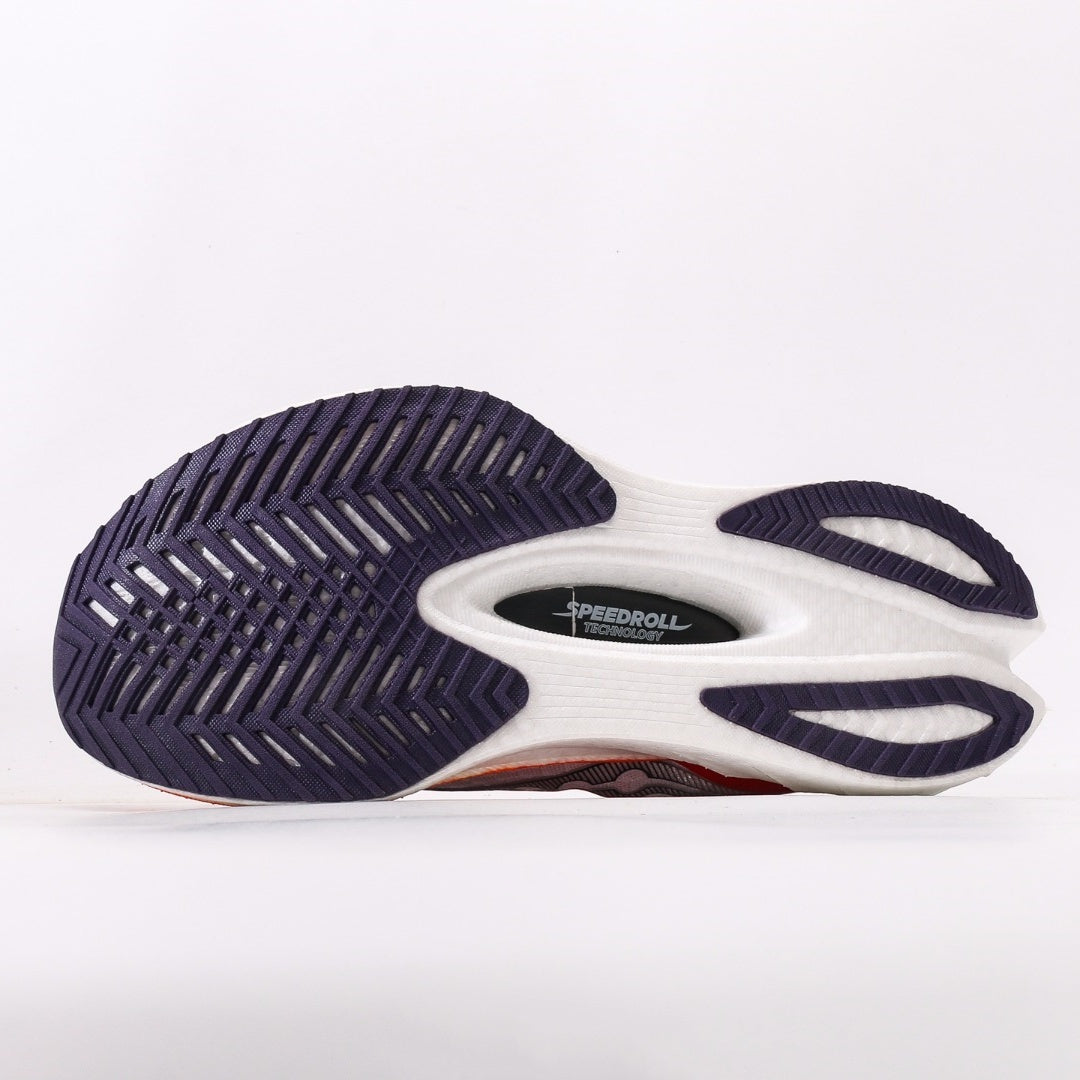 Saucony Endorphin Pro 4 White & Orange Running Shoes
