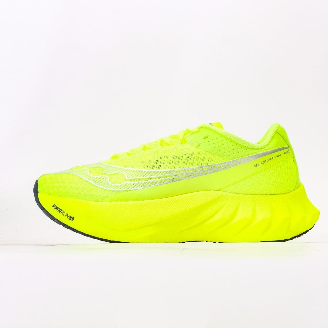 Saucony Endorphin Pro 4 Neon Yellow Running Shoes