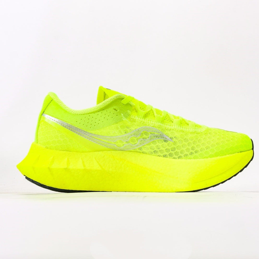 Saucony Endorphin Pro 4 Neon Yellow Running Shoes