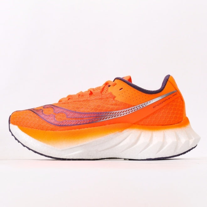 Saucony Endorphin Pro 4 Orange & Purple Running Shoes