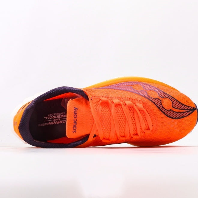Saucony Endorphin Pro 4 Orange & Purple Running Shoes