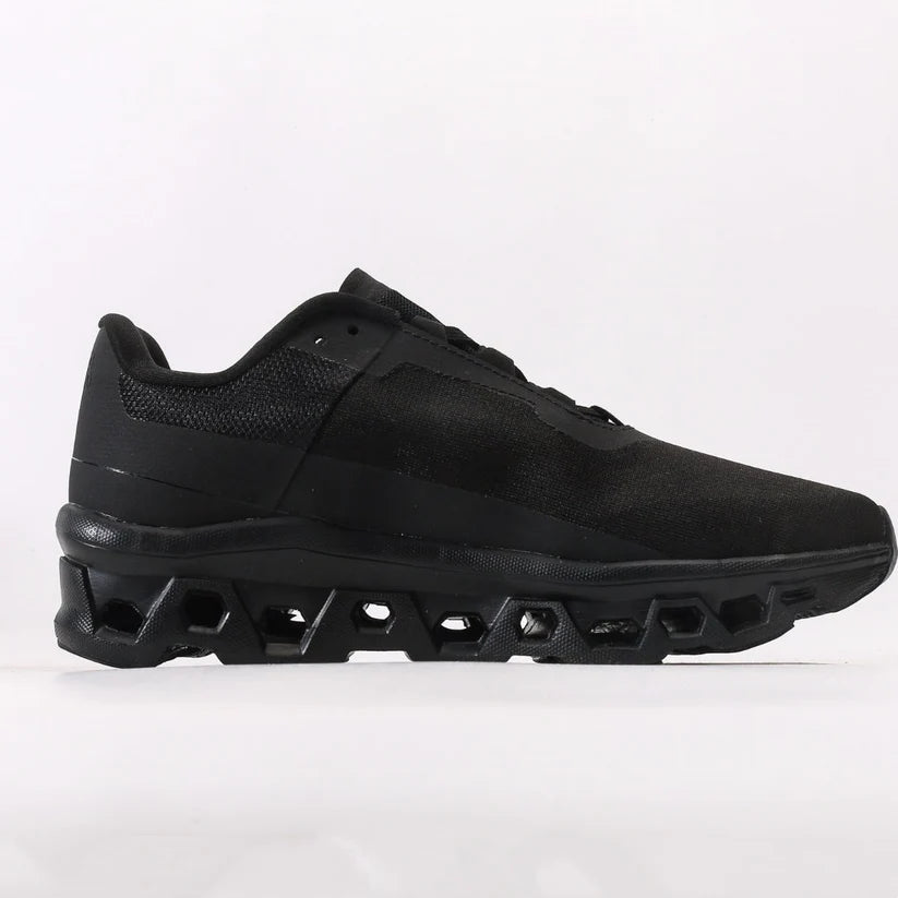 On Running Cloud 6 Shoes - Black, CloudTec Cushioning