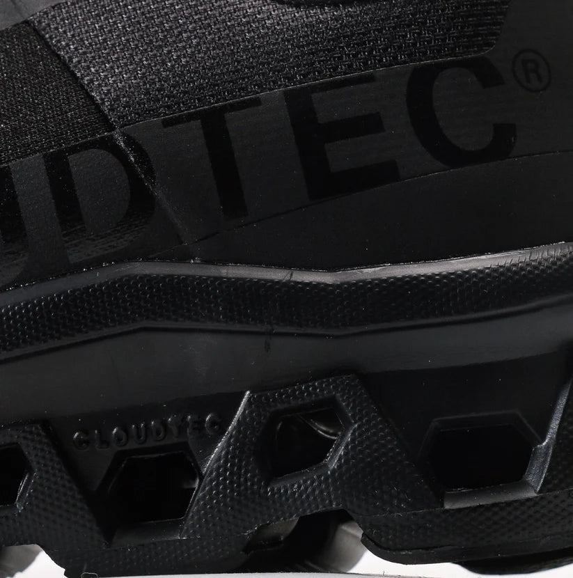 On Running Cloud 6 Shoes - Black, CloudTec Cushioning