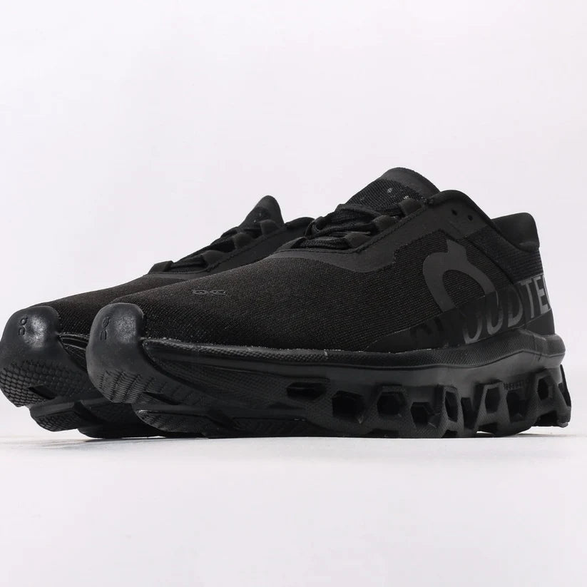 On Running Cloud 6 Shoes - Black, CloudTec Cushioning