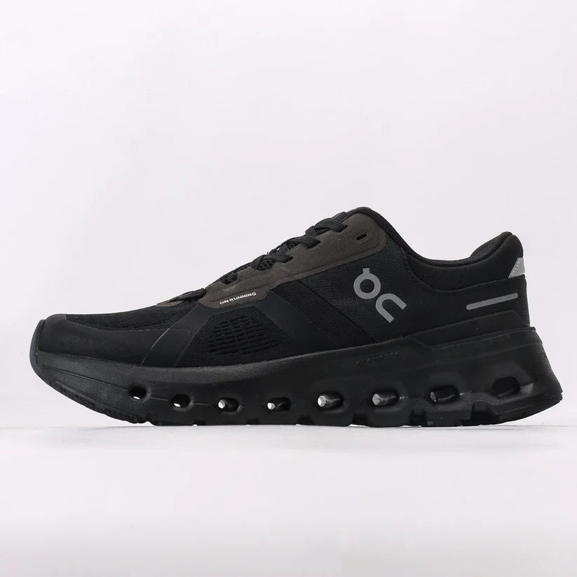 On Running Cloud 6 Shoes - Black, CloudTec Cushioning