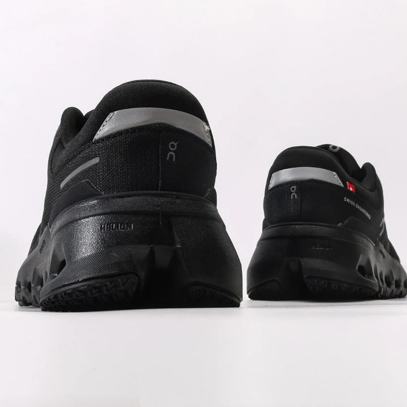 On Running Cloud 6 Shoes - Black, CloudTec Cushioning