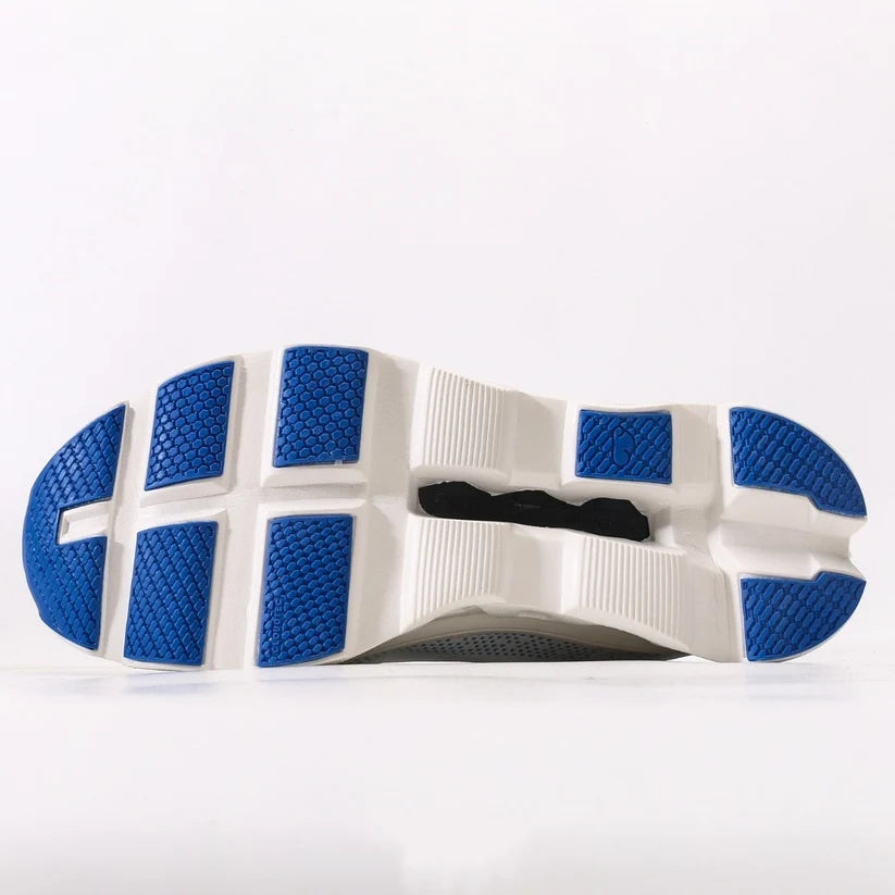 On Running Cloud 6 Shoes - White/Blue, CloudTec Cushioning