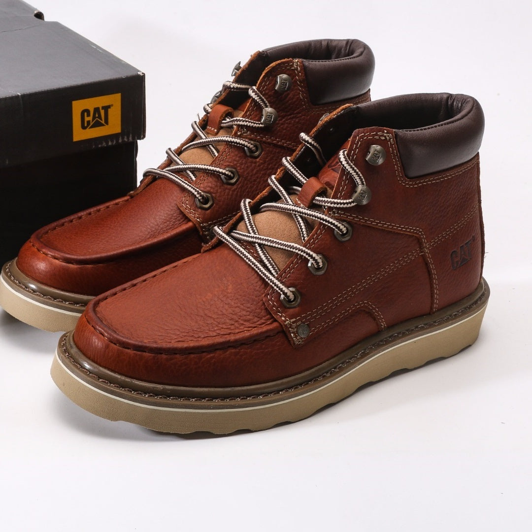 CAT Caterpillar Men's Platform Ankle Boots