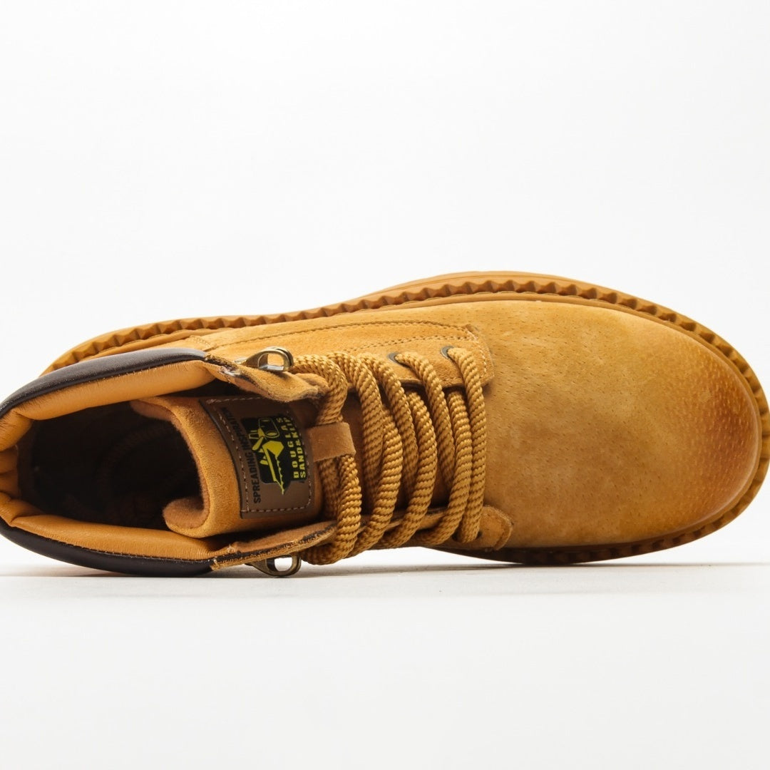 CAT Caterpillar Men's Nubuck Leather Mid-Top Casual Boots