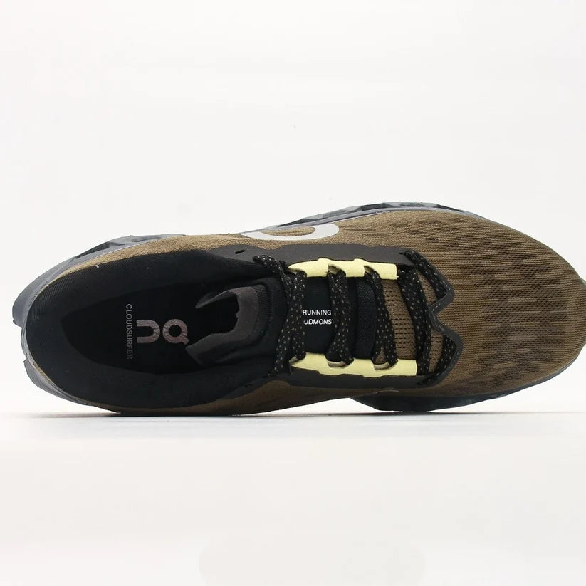 On Running Cloudmonster 3 Shoes - Olive, CloudTec Cushioning