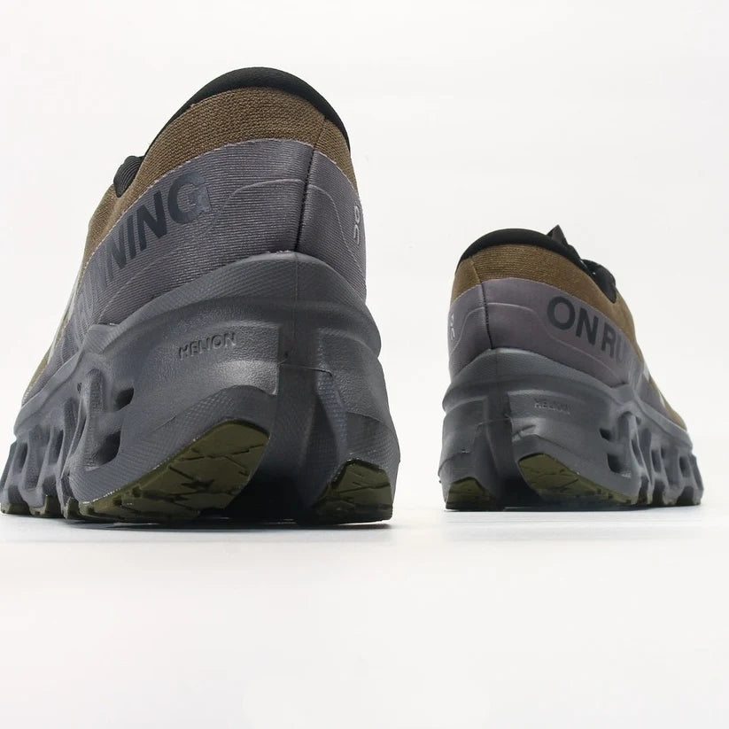On Running Cloudmonster 3 Shoes - Olive, CloudTec Cushioning