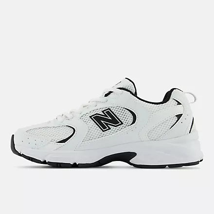 New Balance 530 White & Black Retro Sneakers