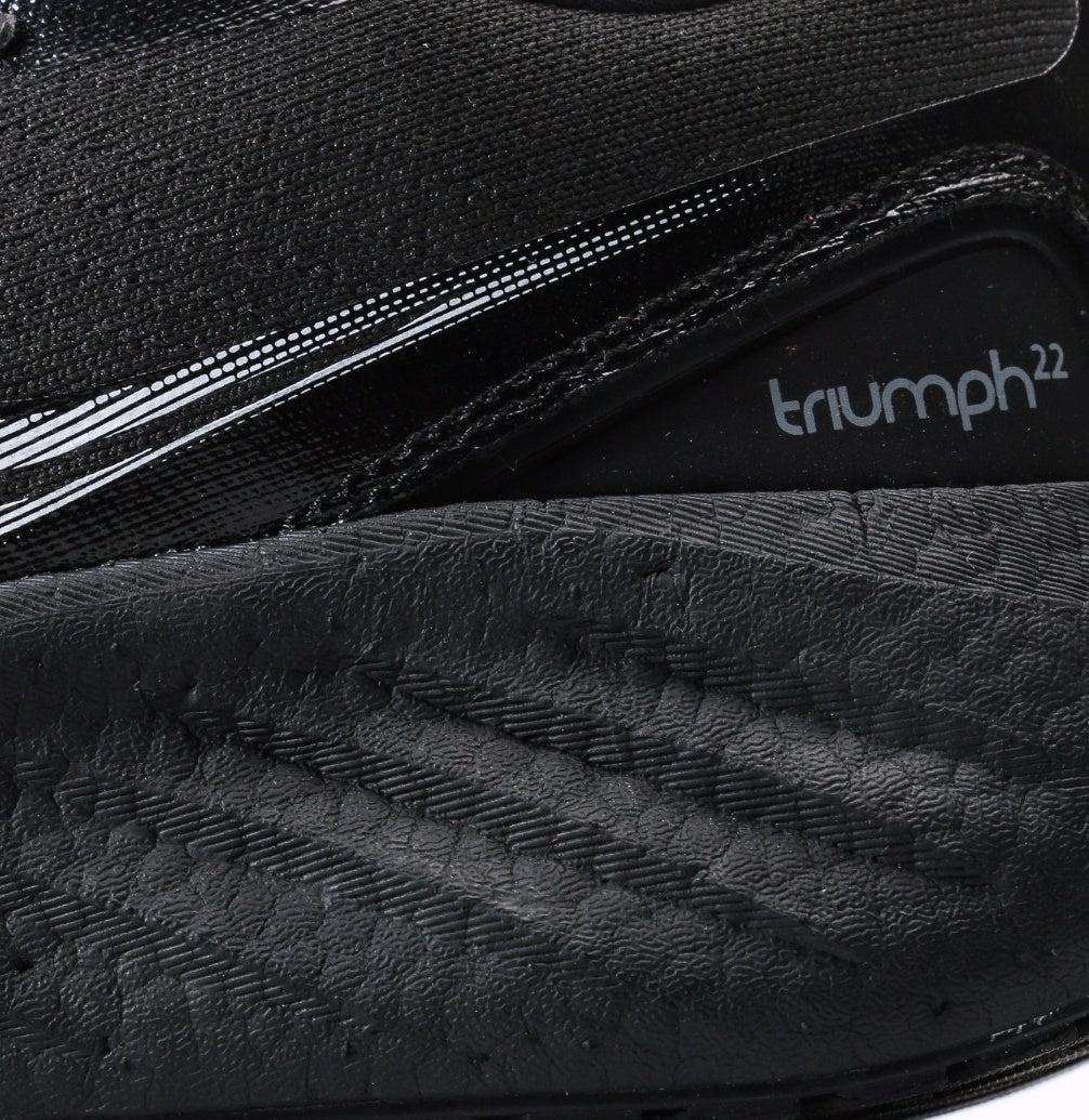 Saucony Triumph 22 Black & Silver Running Shoes