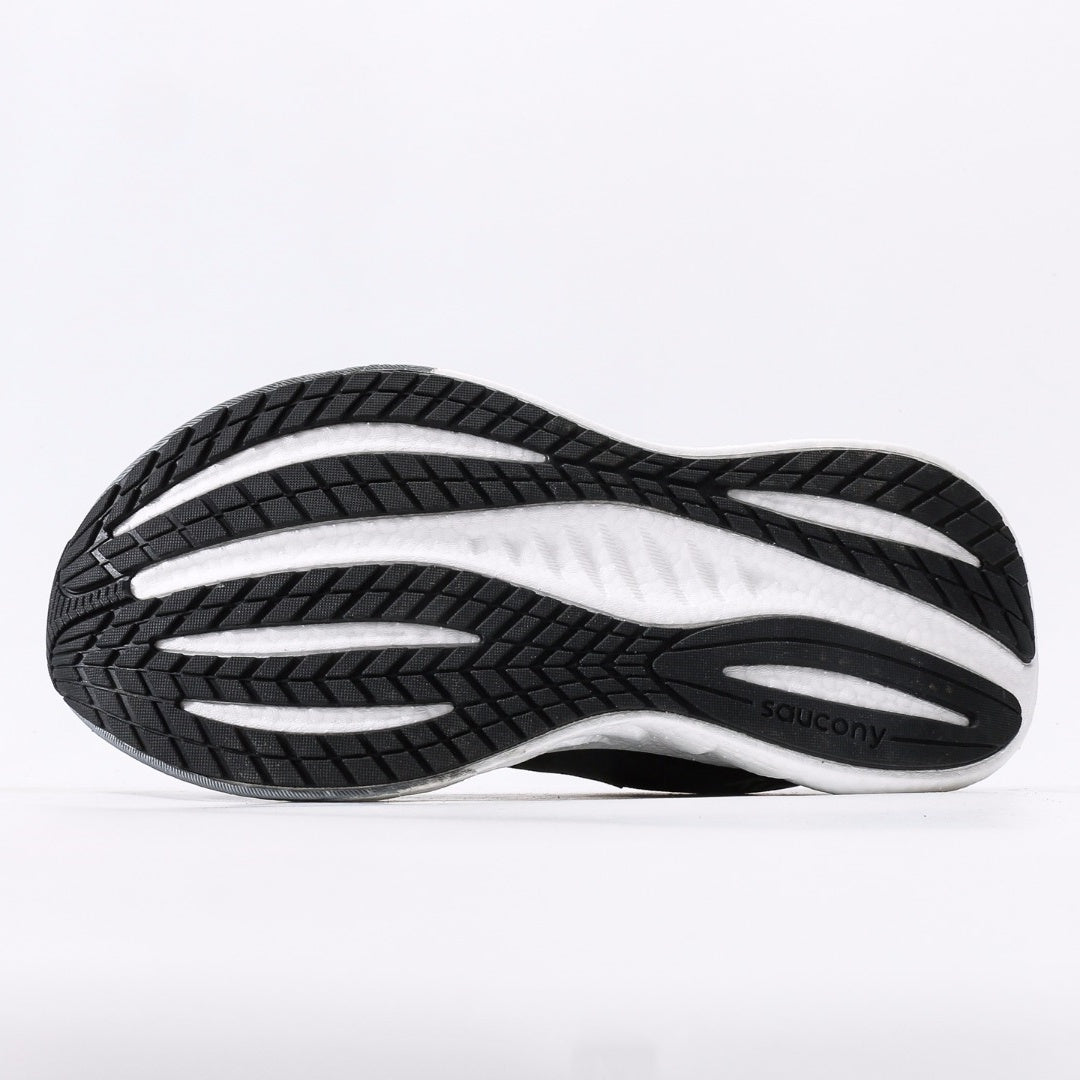Saucony Triumph 22 Black & White Running Shoes