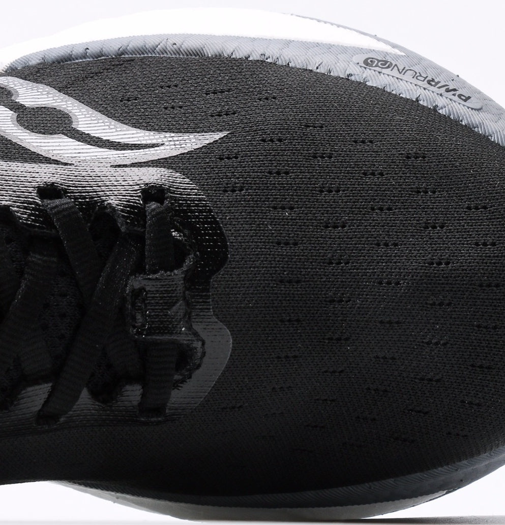Saucony Triumph 22 Black & White Running Shoes