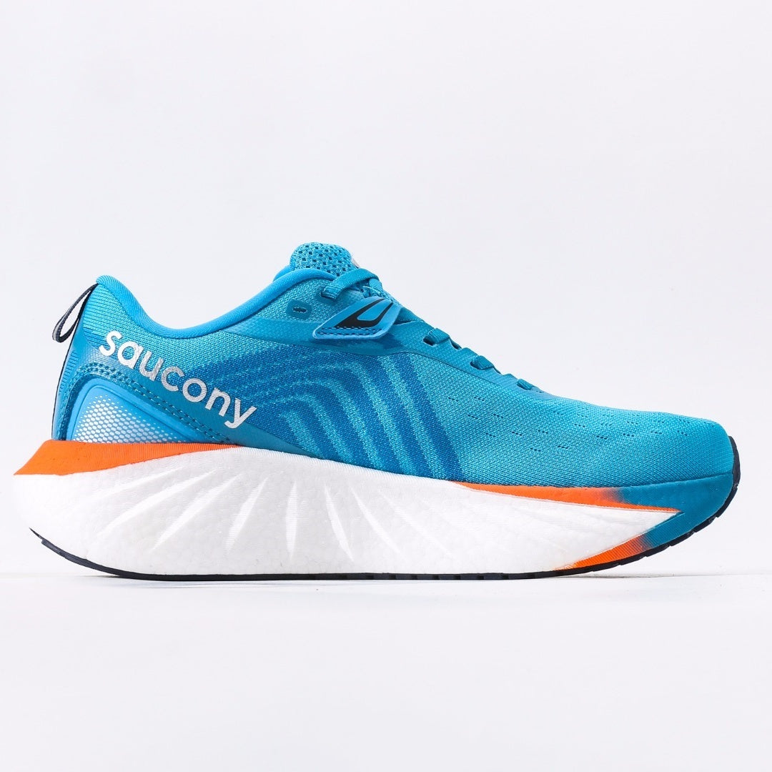 Saucony Triumph 22 Blue & Orange Running Shoes