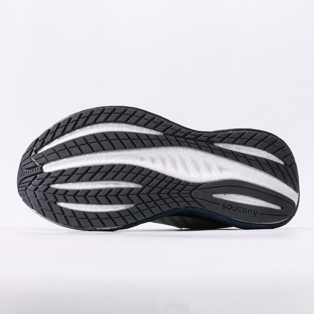 Saucony Triumph 22 White & Navy Running Shoes