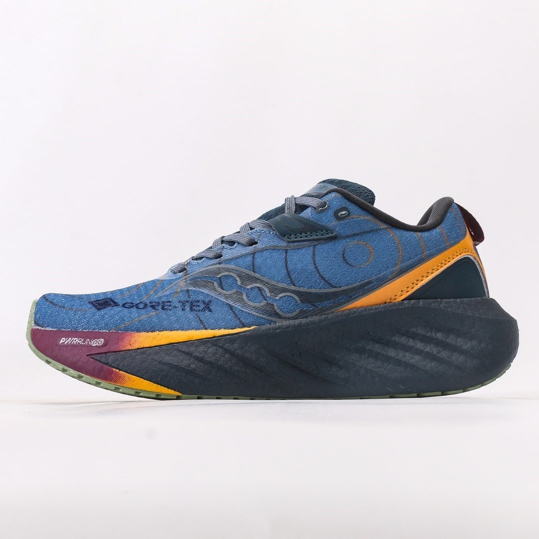 Saucony Triumph 22 Blue & Navy Running Shoes