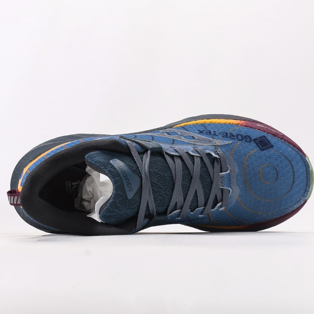 Saucony Triumph 22 Blue & Navy Running Shoes