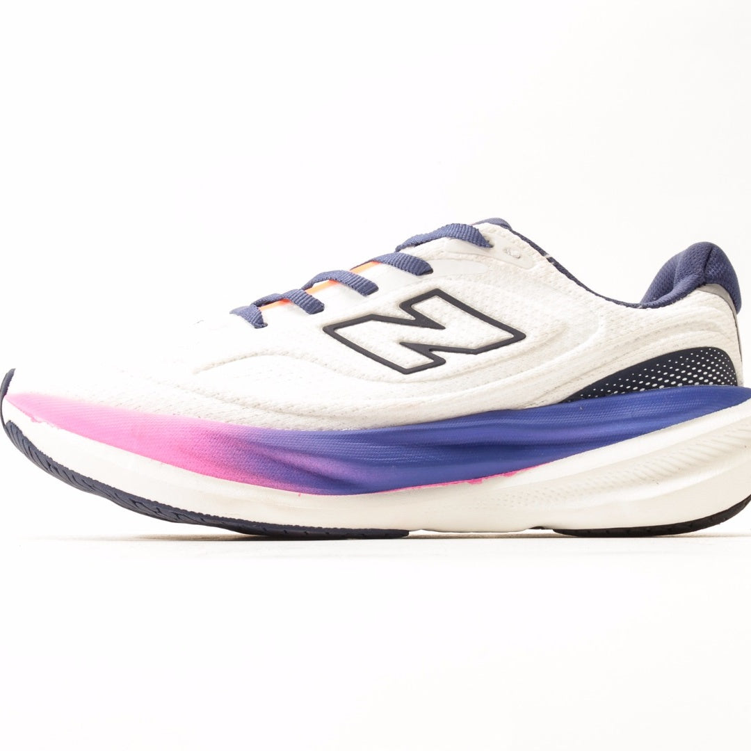 New Balance 1080 Cream, Blue & Pink Sneakers