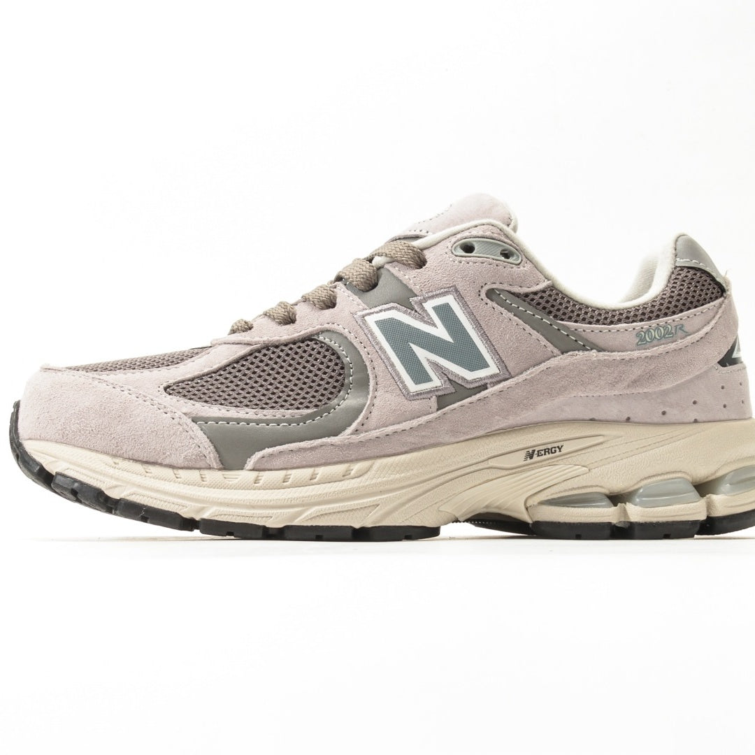 New Balance 2002R Taupe & Grey Retro Sneakers