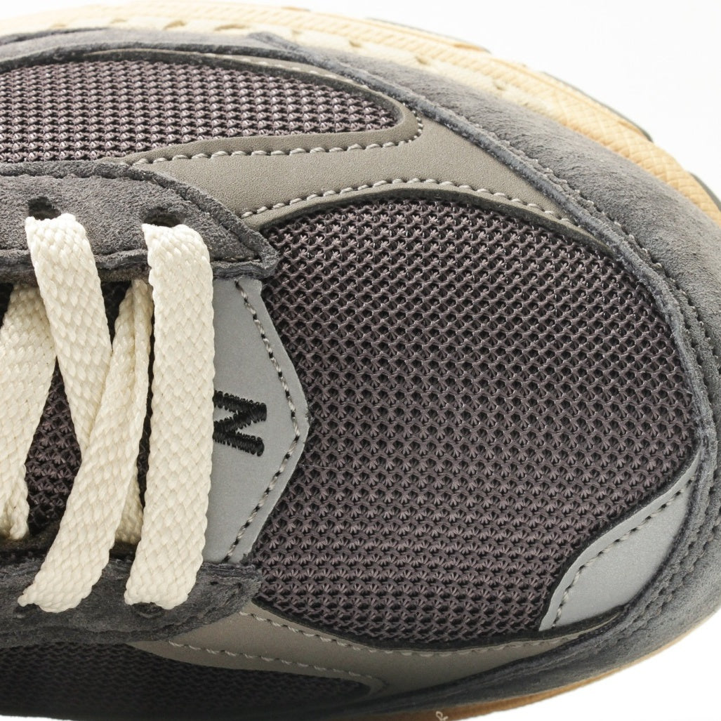 New Balance 2002R Charcoal Grey & Cream Retro Sneakers