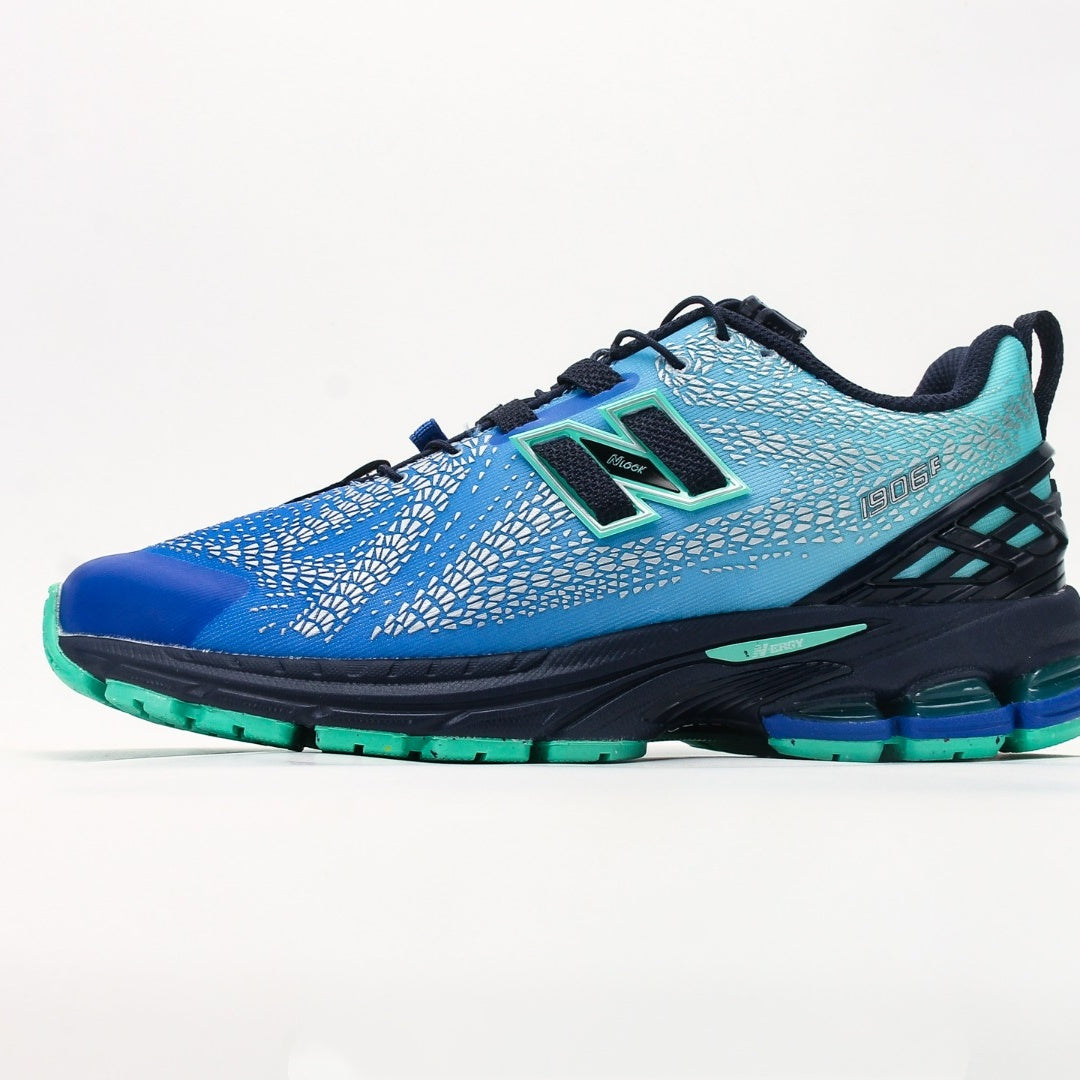 New Balance 1906F Blue & Mint Gradient Sneakers