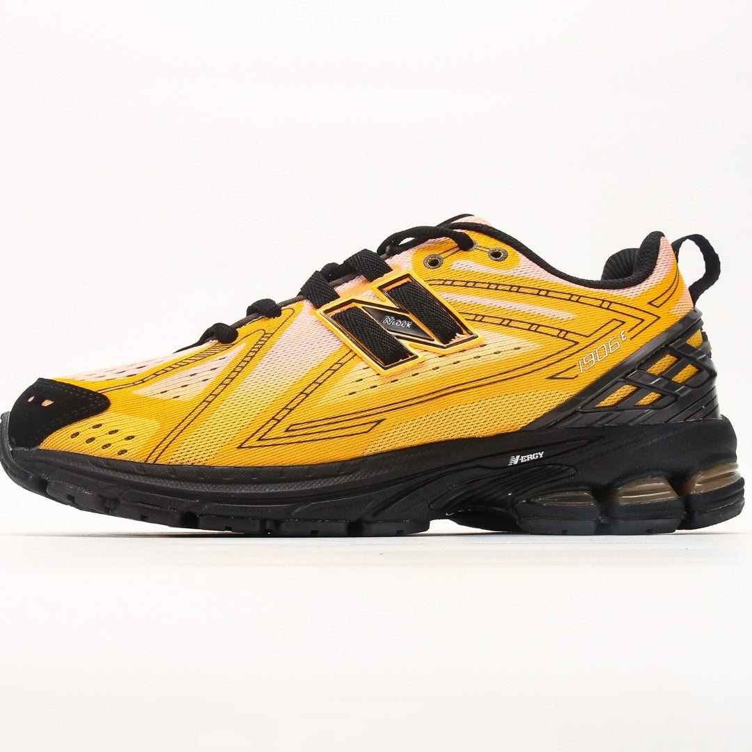 New Balance 1906E Yellow & Black Retro Sneakers