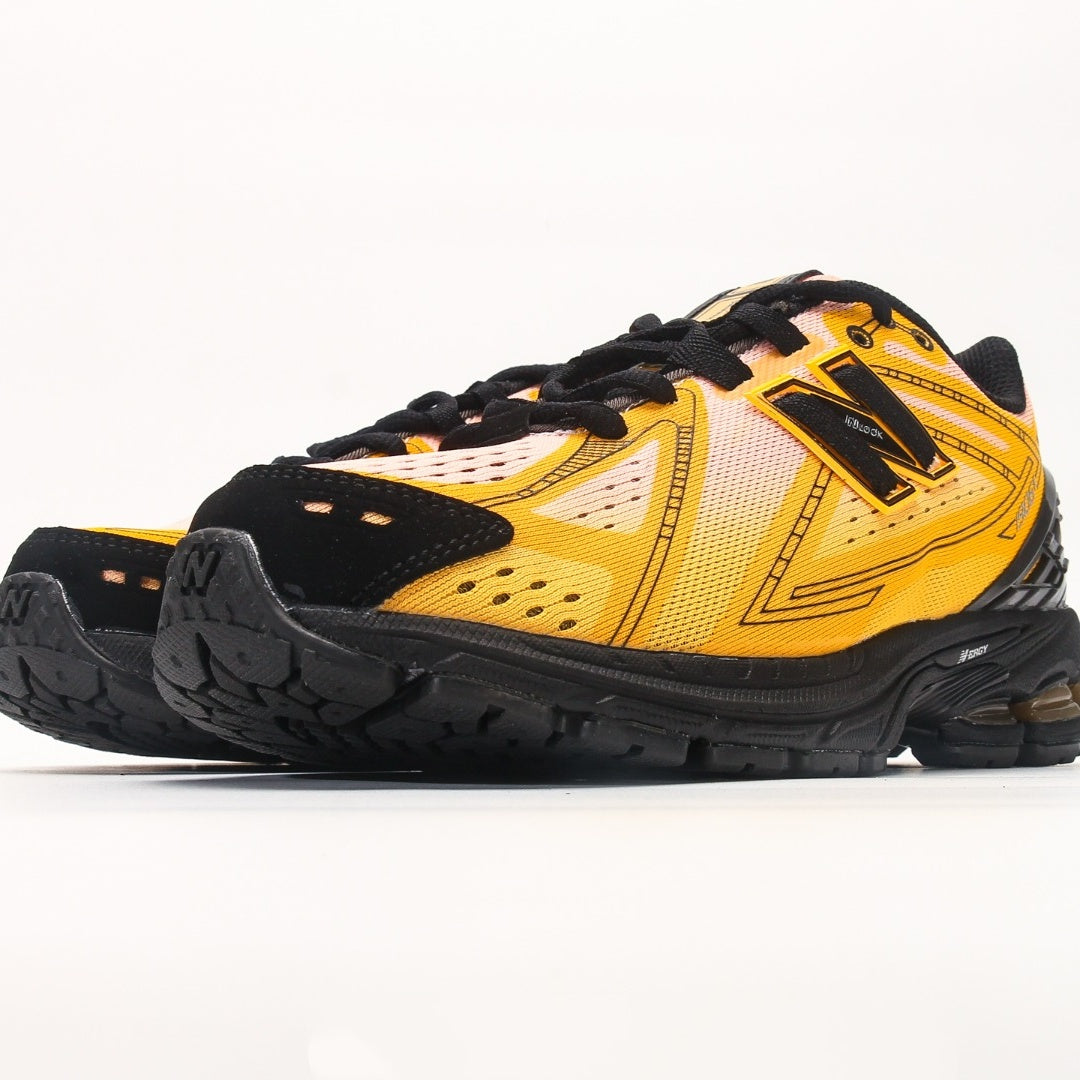 New Balance 1906E Yellow & Black Retro Sneakers